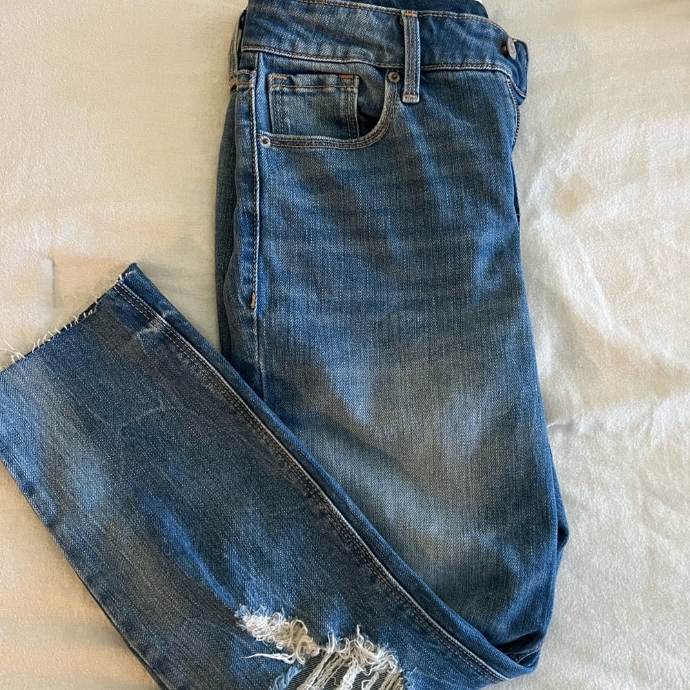 Old navy power straight jeans